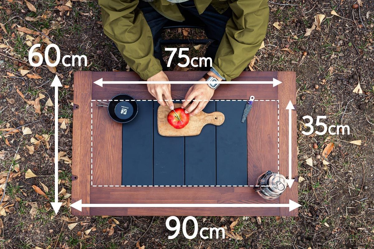調理をするには十分な天板サイズ