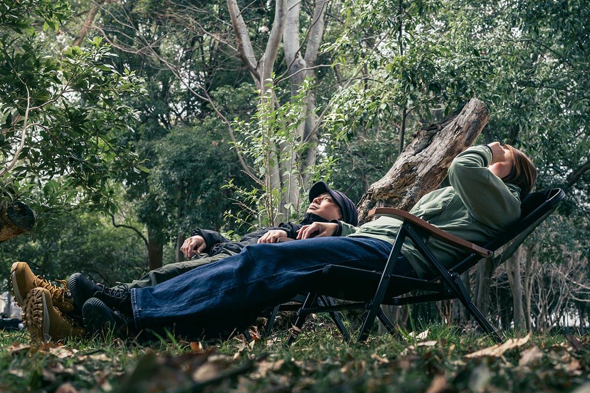 ずっと座って居たくなる快適ローチェア