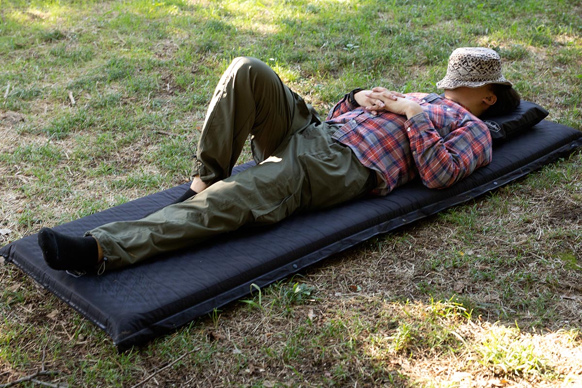 クライマックスインフレーターマット ダブル 8cm・5cm【1年保証