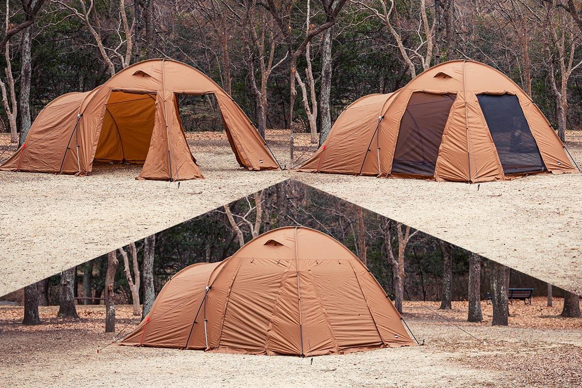 サイドパネルの開閉は3パターン