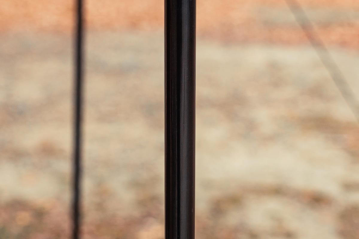 アルミポール採用だから軽くて、堅牢性◎