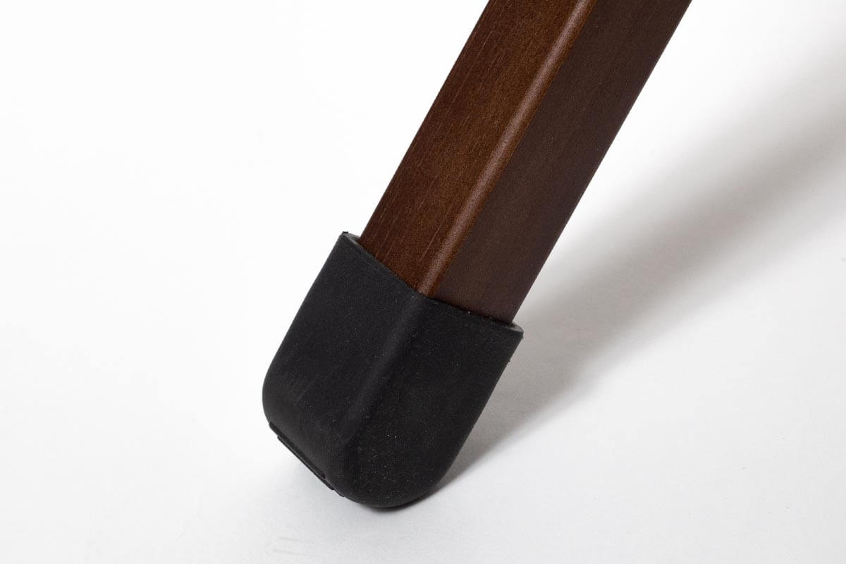 脚キャップをやわらかくし接地面に優しくフィット