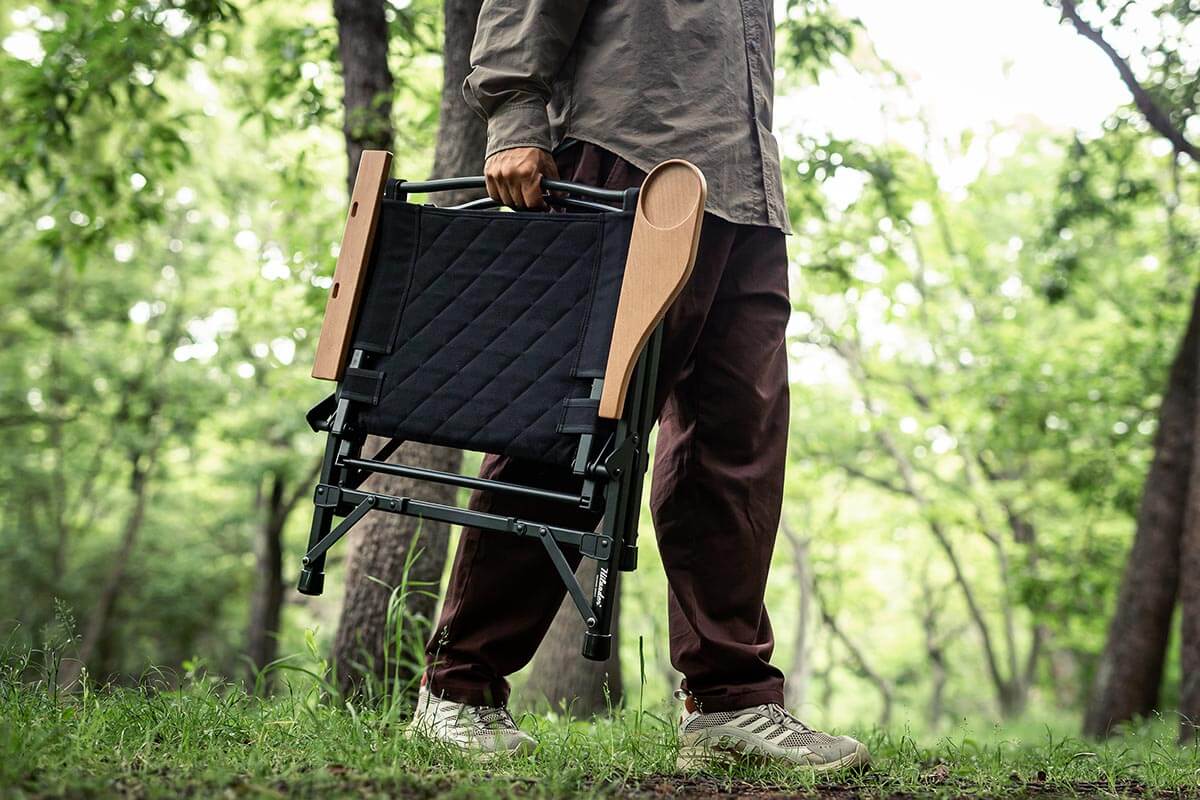 組立状態でも持ち運び可能