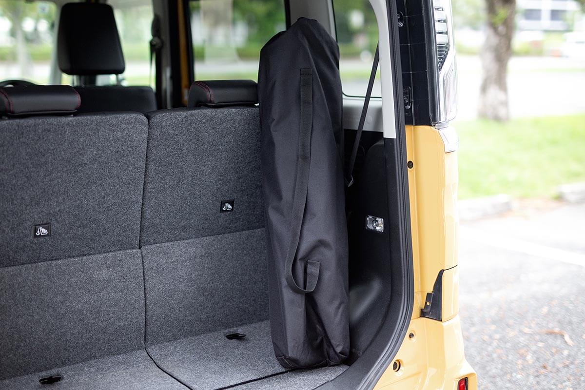 収束式で持ち運び楽々