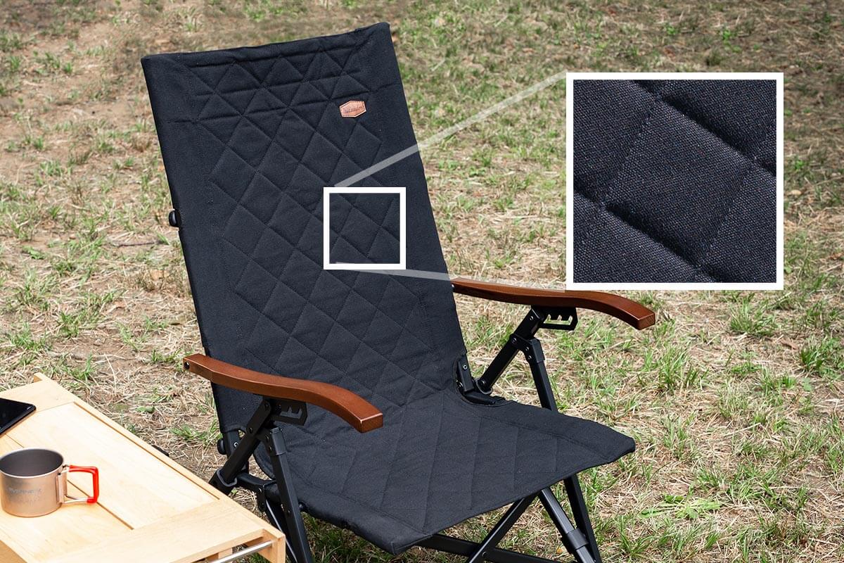 キルト加工が織りなすクッション性