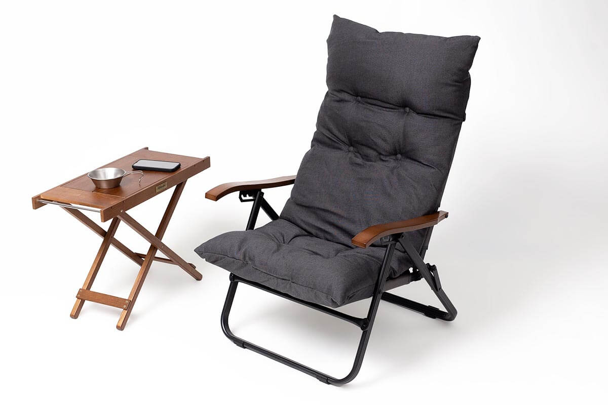 まるで自宅のような寛ぎ感。洗えるクライマックスローチェア用チェアカバー