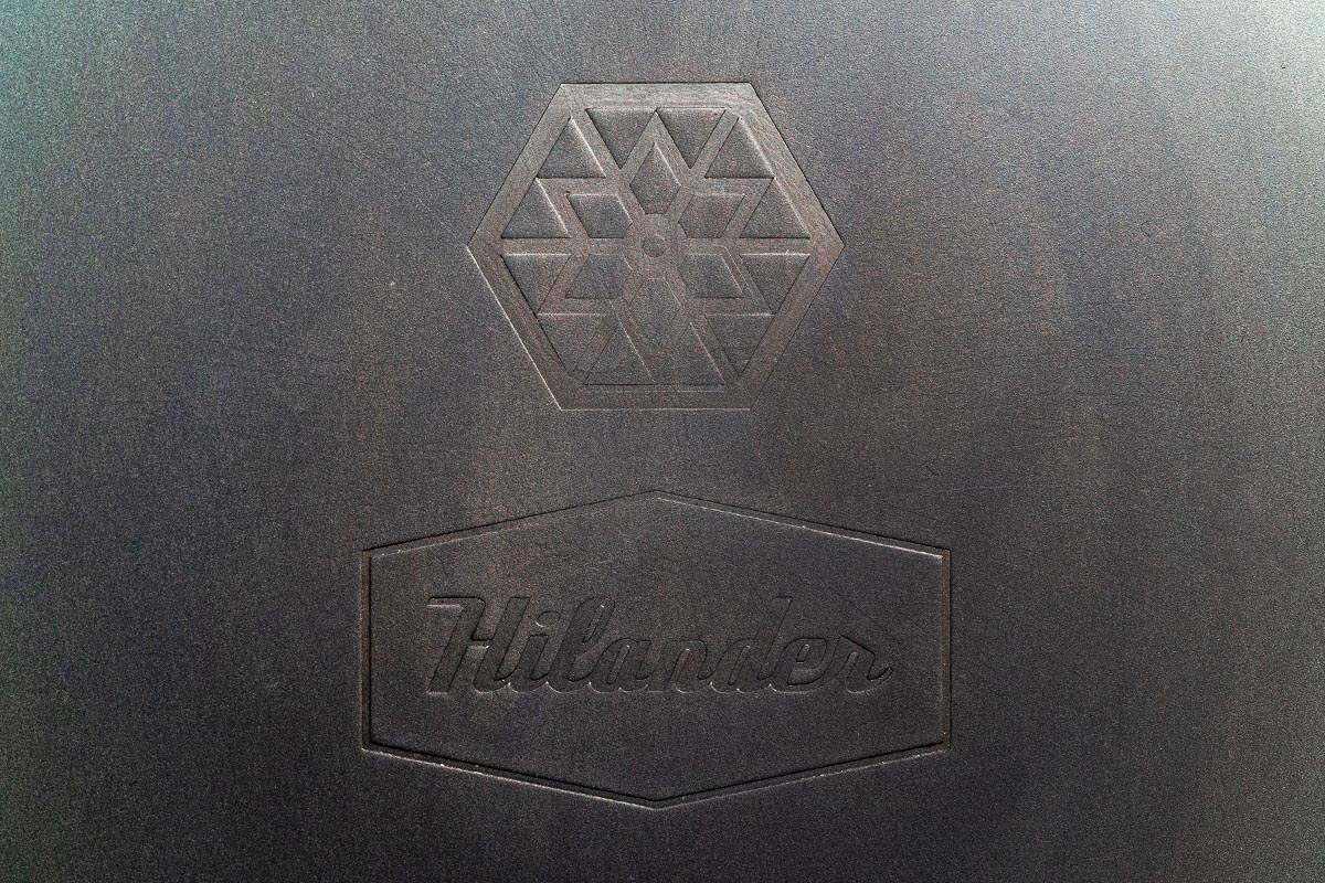 六花のプレス刻印入り