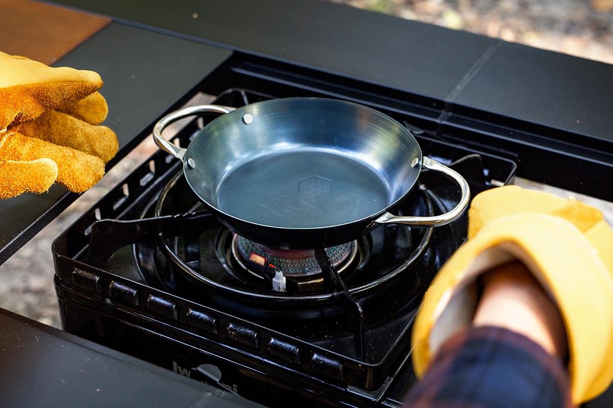 野外でも家でも使える