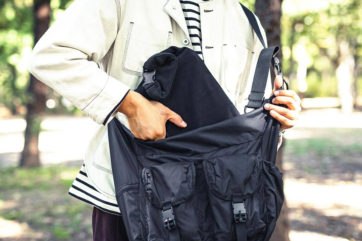 コンパクト収納