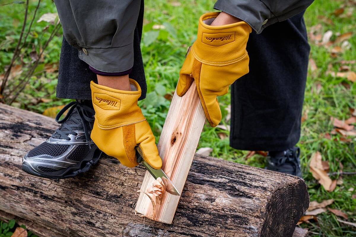 高いグリップ力と耐切創性・耐突刺性