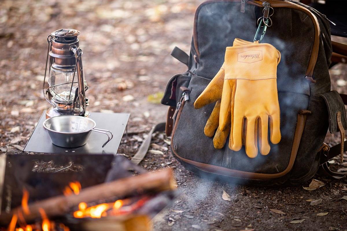 IMAGE GALLERY（六花（りっか）焚き火グローブ）