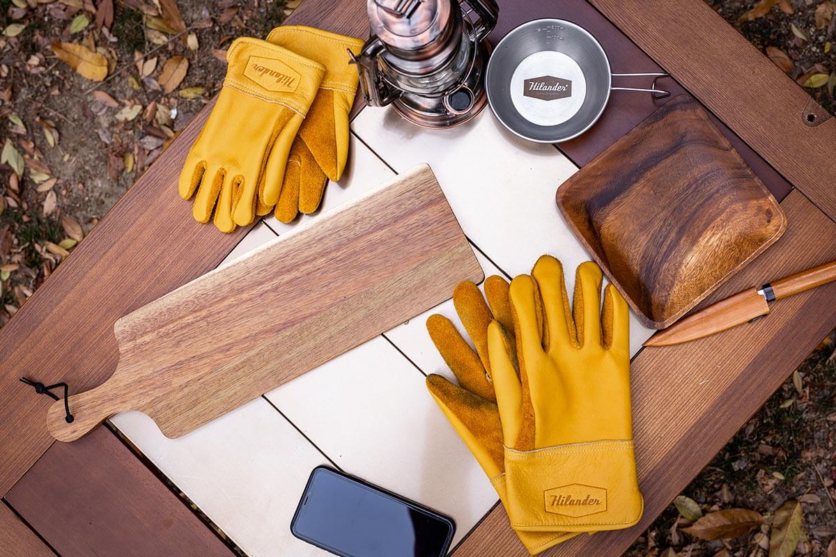 IMAGE GALLERY（六花（りっか）焚き火グローブ）