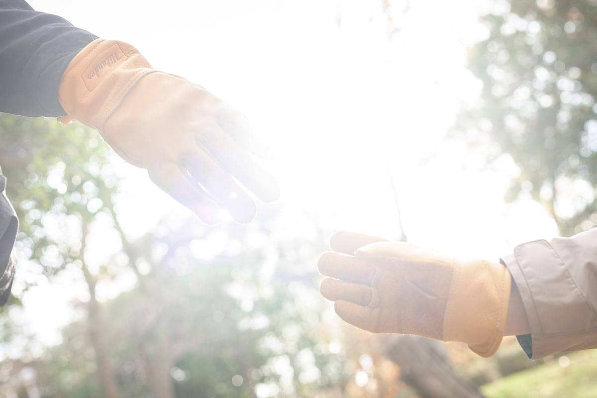 IMAGE GALLERY（六花（りっか）焚き火グローブ）