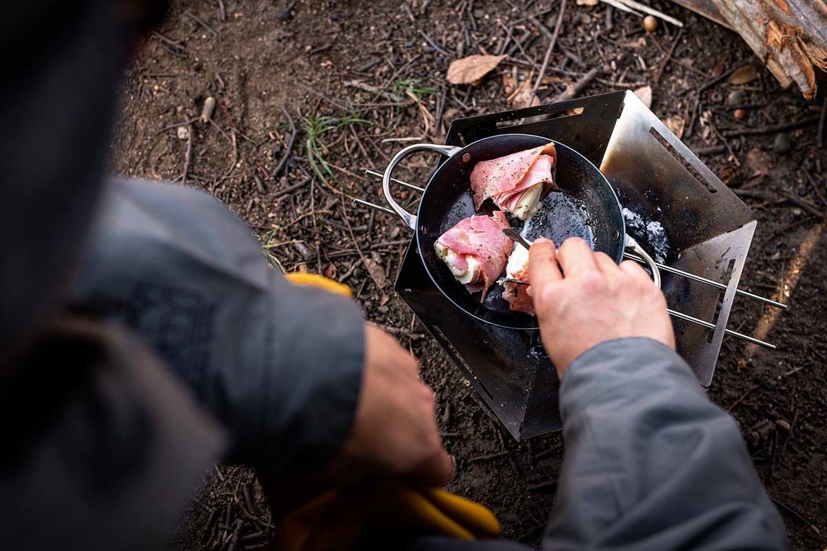 ソロキャンプにちょうどいいサイズ