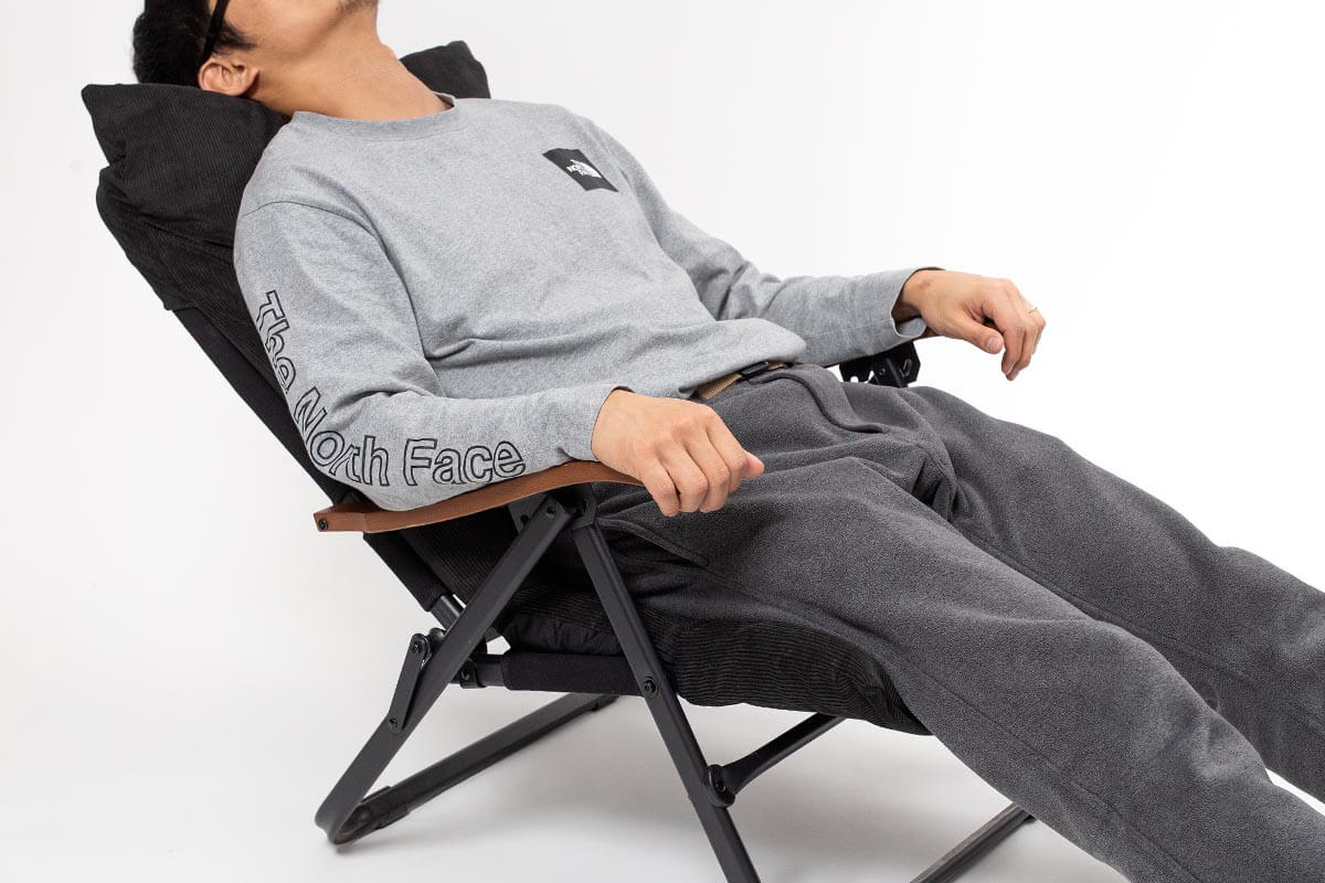 クライマックスローチェアが「ソファ」に変身